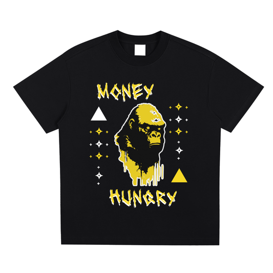 MONEY  HUNGRY T SHIRT DESIGN ANGHELO GIOVANNI