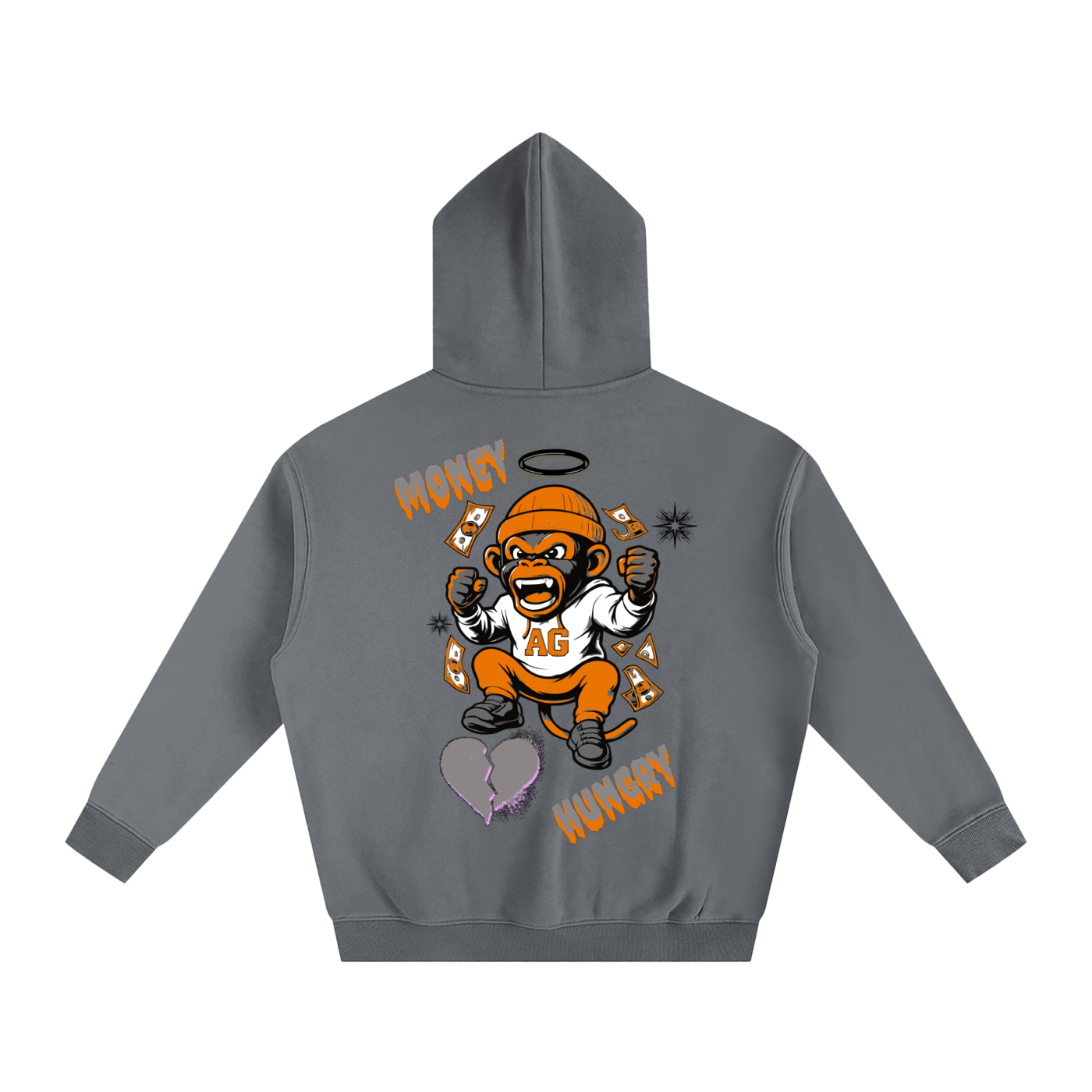 MONEY HUNGRY HOODIE  ANGHELO GIOVANNI