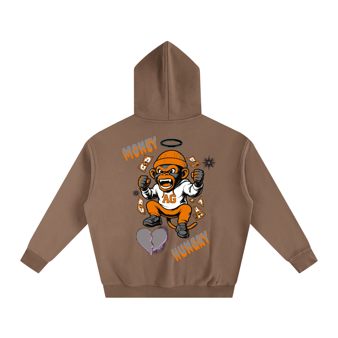 MONEY HUNGRY HOODIE  ANGHELO GIOVANNI